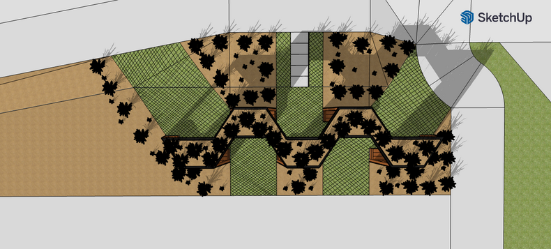 Make your SketchUp Model on a Site that Resembles the Real One