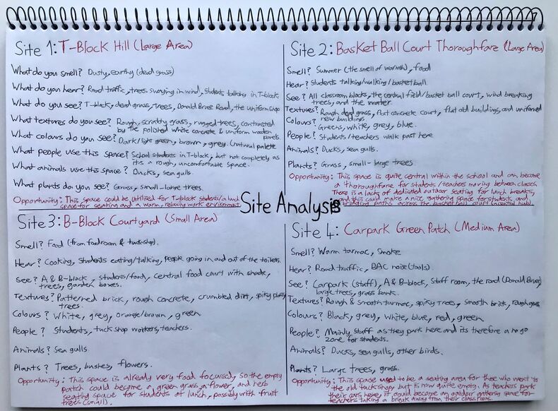 Chris's Site Analysis 