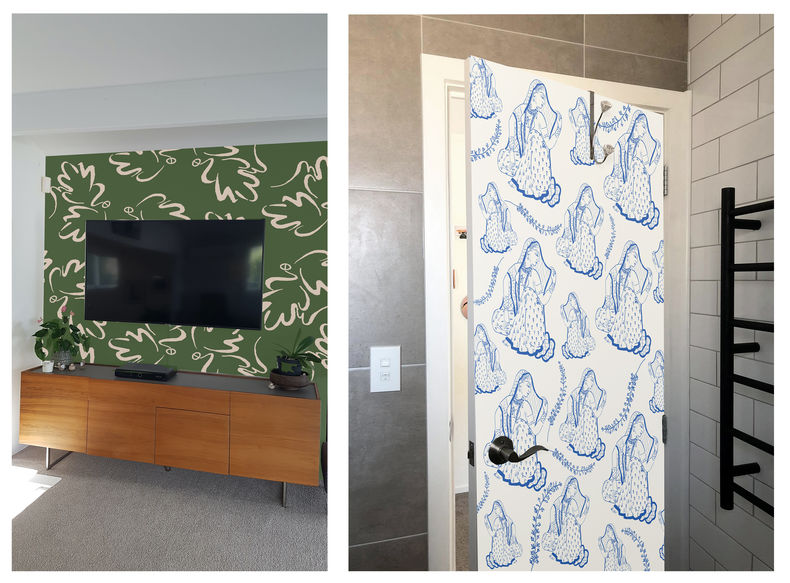 Our wallpapered spaces