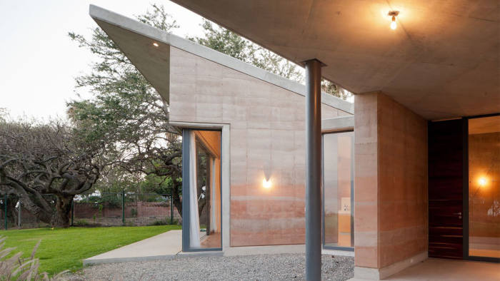 Adobe and rammed earth